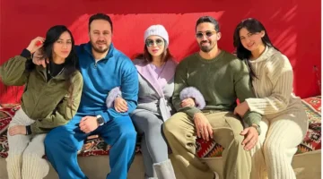 رحلة ريفية.. مي عز الدين تظهر مع زوجها أحمد تيمور في أحدث إطلالة